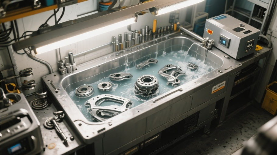 汽车维修超声波清洗